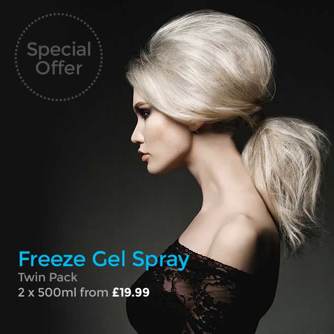 Freeze Gel Spray Hair Styling Spray